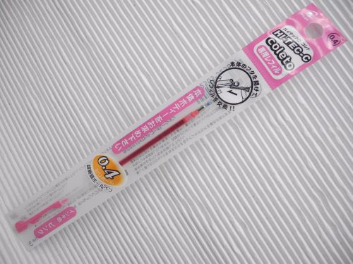 1 X Pilot Hi-Tec-c coleto 0.4mm roller ball pen refill Pink(Japan)