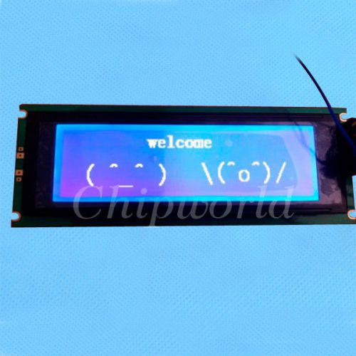 24064 Dot Matrix LCD Module with Blue LED Backlight 240x64 240*64 new