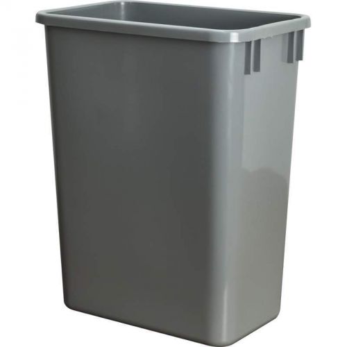 One - 35-Quart Polymer Waste Container - #CAN-35GRY