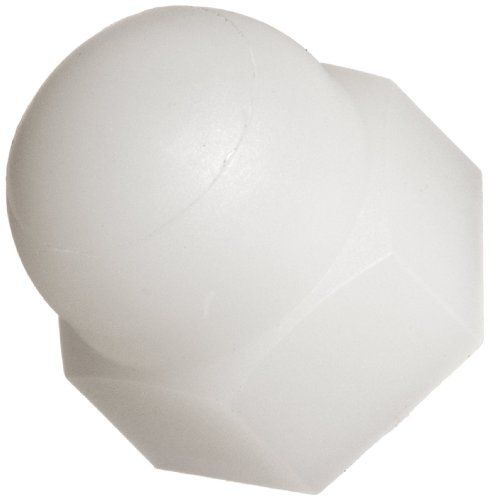 Small parts nylon acorn nut, off-white, self-locking, meets ul 94v2, class 2b for sale
