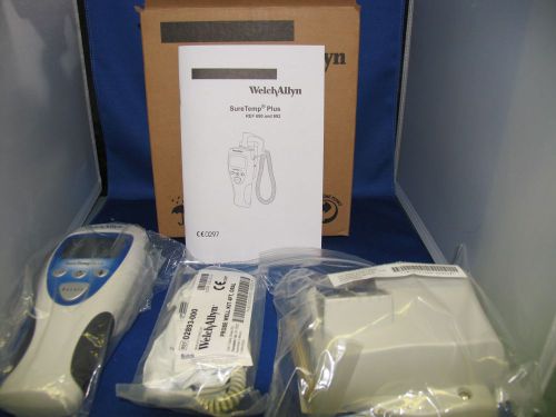 WELCH ALLYN SURETEMP PLUS 692 PATIENT THERM 01692-200 4FT PROBE, WALL HOLDER