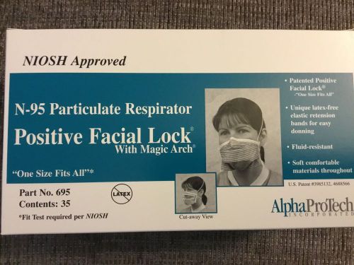 N-95 Particulate Respirator - Case-6 boxes of 35-210 total