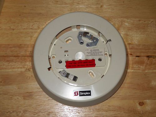 Simplex 2098-9536 Fire Alarm Detector Sensor Base