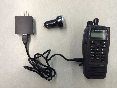 Motorola xpr6550 6350 6300 lion battery charger vehicle usb a/c d/c  rln6433 for sale