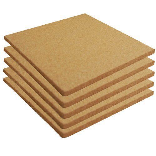 Cork sheet plain 12&#034; x 12&#034; x 1/2&#034; - 5 pack for sale