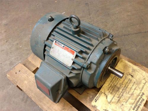 1 HP Heavy Duty Electric Motor 1165 RPM 3 Phase 184C 230/460 Volt - 7/8&#034; Shaft
