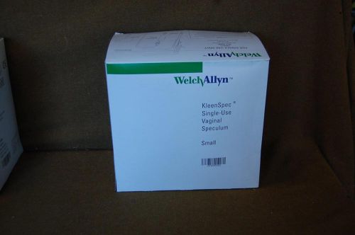 New Welch Allyn Kleenspec Vaginal Speculum 24 Count Small