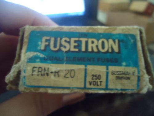 Fusetron FRN-R-20 lot of 7