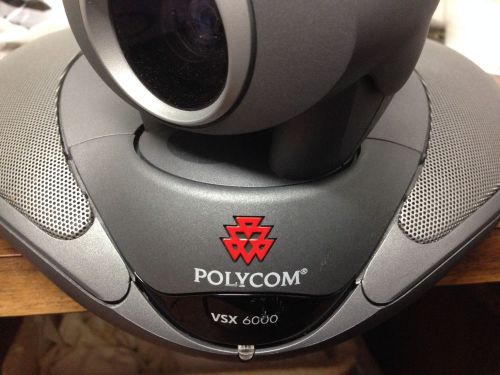 Polycom VSX 6000 Video Conferencing System and VSX 7000 VGA Adapter NTSC Used