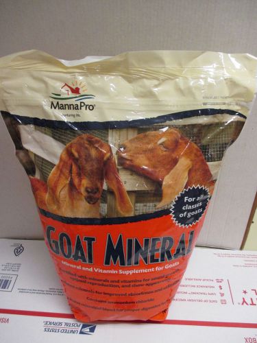 Manna Pro  Goat Mineral  For all Goats  8 lb. Bag  Free Shipping