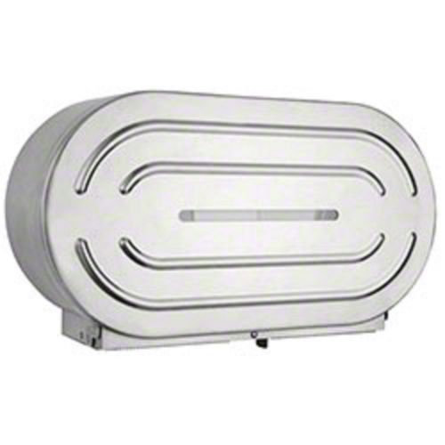 Janico Twin 9&#034; Toilet Paper Dispenser - Stainless Steel