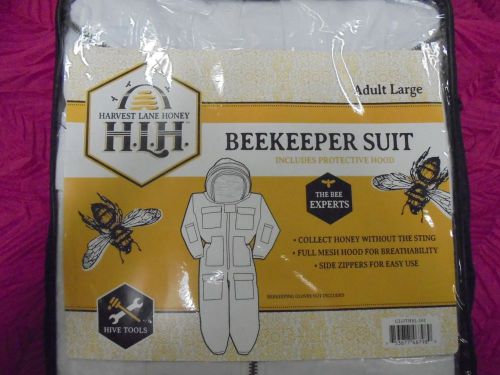 Harvest Lane Honey Beekeeper Suit includes hood ADULT L BRAND NEW