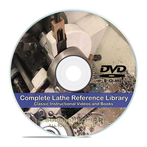 How to run a lathe, turning, thread and gear cutting, south bend, books cd v23 for sale