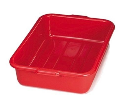 Tablecraft P1529W Tote Box 21-1/4&#034; x 15-3/4&#034; x 5&#034; stackable reinforced...