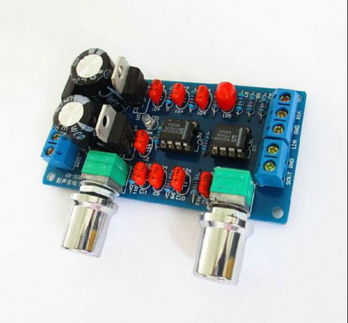 1x Subwoofer Board for Amplifier Finished Low-Pass Filter 78x42x1.6mm CAD