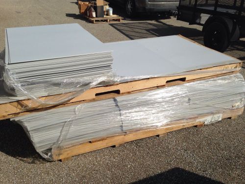 BEST DEAL - PVC Foam Board, 29 7/8&#034; X 35 7/8&#034; x 3mm/ 1/8&#034; Thick, (Celtec) White