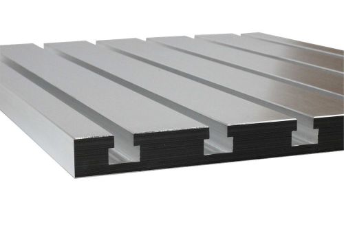 T-Slot plate 208, T-Slotted fixture table  20&#034;x 8&#034; made of solid cast aluminum