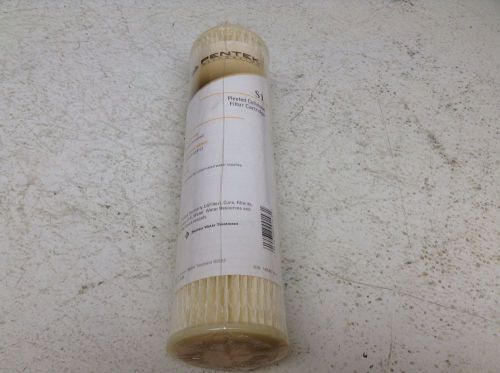 Pentek S1 9 3/4 &#034; Long 20 Micron Water Filter Pleated Cellulose Pentair
