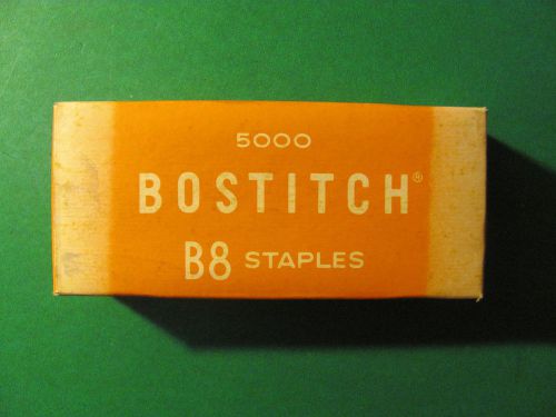 Bostich B8 Staples. 5000. Cat. No. STCR2115-1/4&#034;