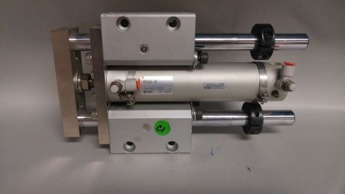 SMC MGCLB40-125 LINEAR THRUSTER PNEUMATIC CYLINDER 145 PSI MAX PRESSURE