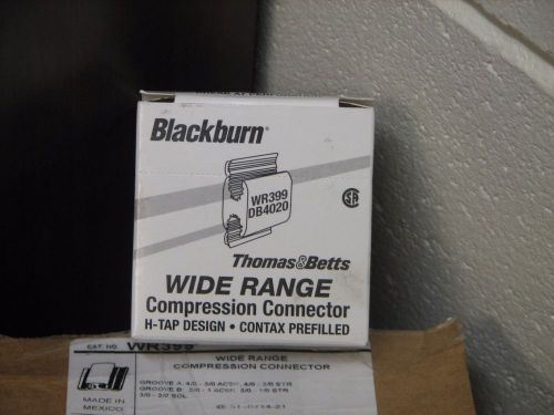 Lot (16) each Blackburn Compression Connectors WR399 in Box