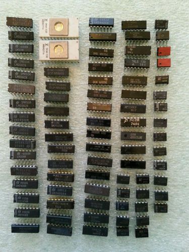 Lot of 82 CHIPS Motorola and more