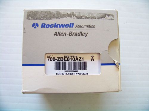 Allen Bradley #700-ZBE810AZ1 Safety Relay New 2/3/7