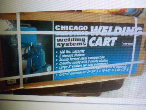 NEW IN BOX CHICAGO ELECTRIC WELDING CART
