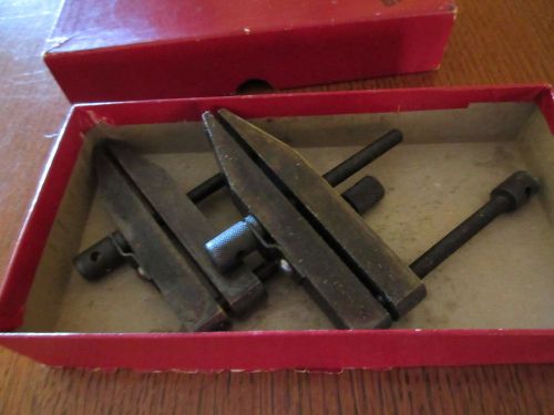Pair of 2 UNION  # 552 MACHINIST  CLAMPS