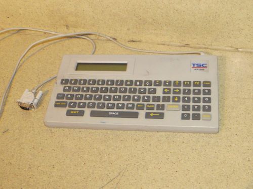 Tsc keyboard model kp-200 (rohs) s/n kp27160005 for sale