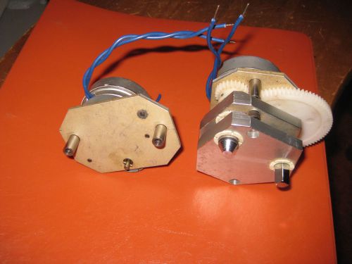 slow speed motor with assembly