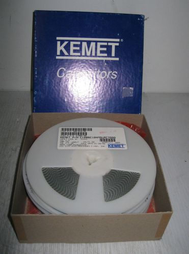 Lot of 20,000 Kemet C1206C104M5UAC7800 Size 1206 SMT Capacitor #31433 .1 UF 50 V