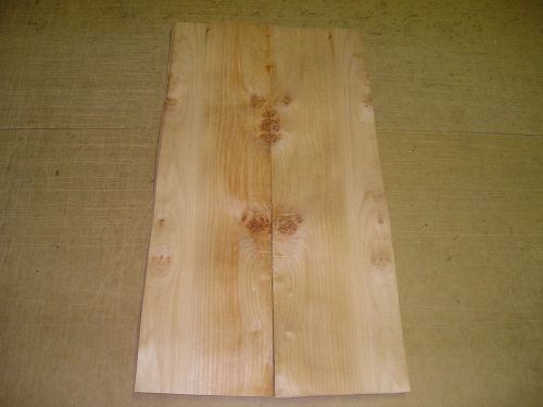 Maple Cluster Wood Veneer. 6.5 x 25, 23 Sheets.