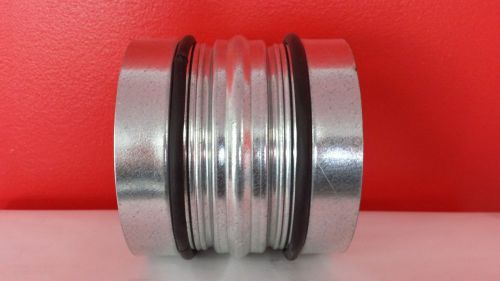 3&#034; SPIRAL DUCT COUPLING FOR HVAC SELF SEALING DUCT SYSTEM WITH GASKET SEAL