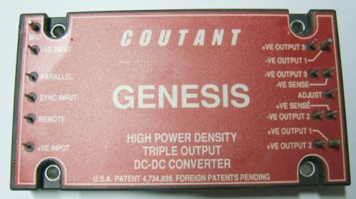 Coutant Genesis GLT24-5/12/12 125W DC to DC Converters