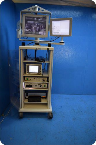 Dyonics surgical video system tower w 460p 3-ccd camera, camera head &amp; coupler @ for sale