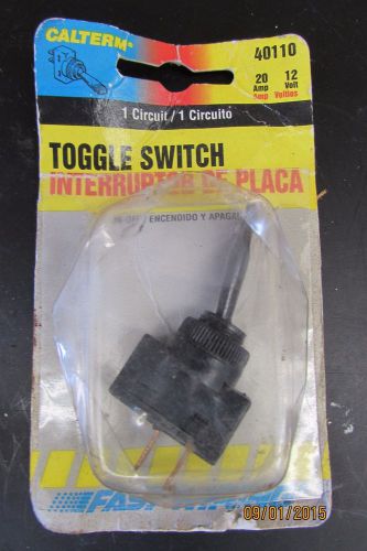 TOGGLE SWITCH 1 CIRCUIT 20 AMP 12 VOLTS / CALTERM 40110