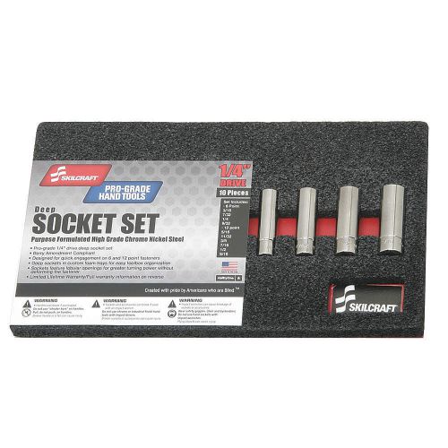 1/4&#034; SAE Socket Set SKILCRAFT 40KJ23