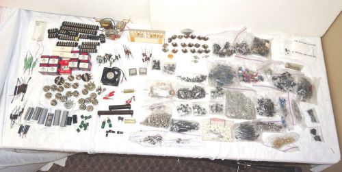 Large Lot Of NOS Electronic Components Various Types