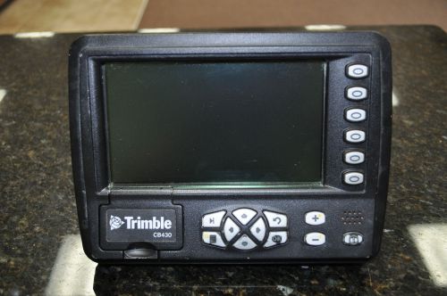 Trimble GPS GCS900 Control Panel CB430 with 3D Automatics Enabled V11.41