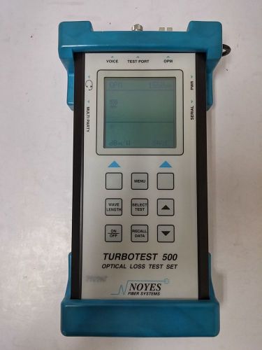 NOYES Turbotest 500, Optical Loss Test Set