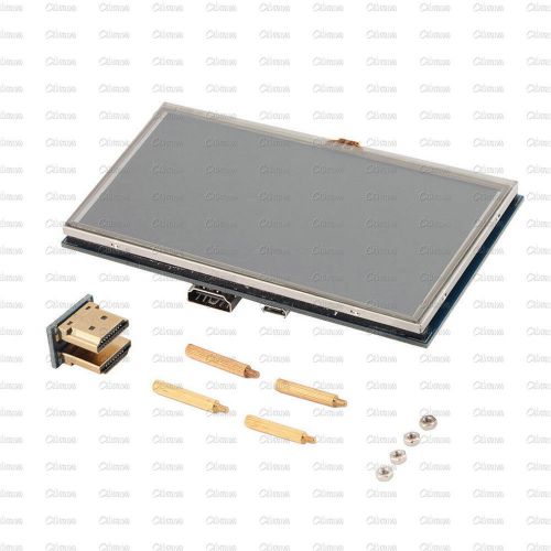 5&#034; inch 800x480 hdmi touch lcd screen display for raspberry pi pi2 model b+ a+ for sale