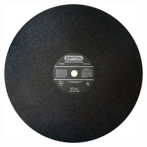 Griton ca2098 arbor industrial cut off wheel for cutting metal used on stationar for sale