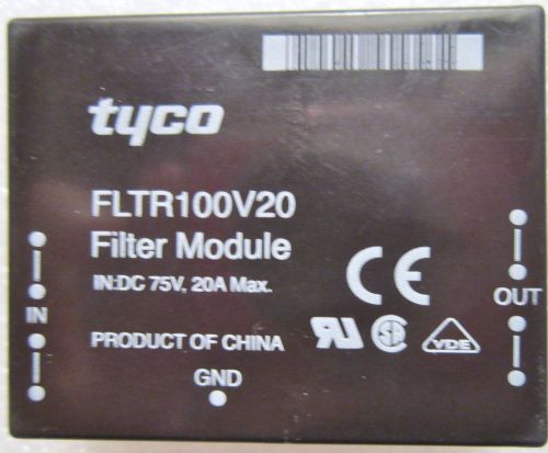 FLTR100V24 TYCO FILTER MODULE 20A 4.8 mOhms 100Vin