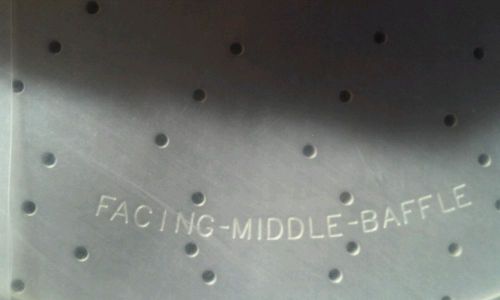 LAM Middle Baffle Model 715-140125-001 A New Facing Electrode