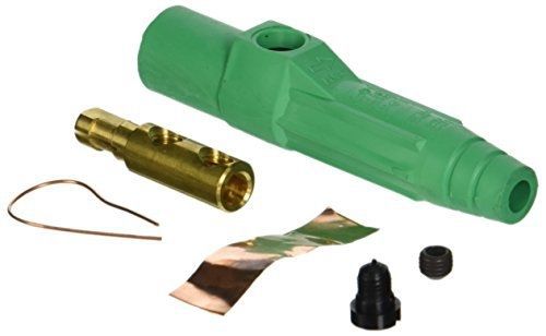 Leviton 15D21-G 15 Series Taper Nose, Male Plug, Contact &amp; Insulator, Cam-Type,
