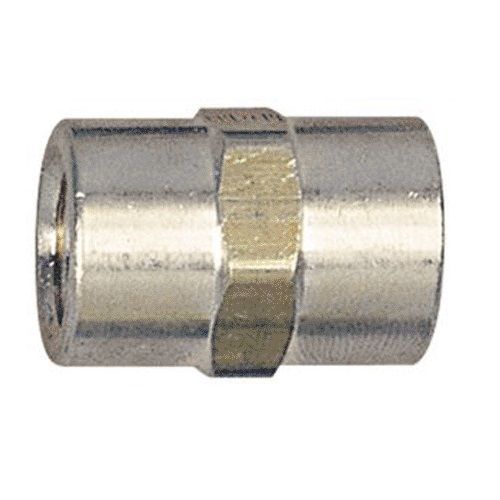 Forney 75532 brass hose coupling, 1/4&#034; for sale
