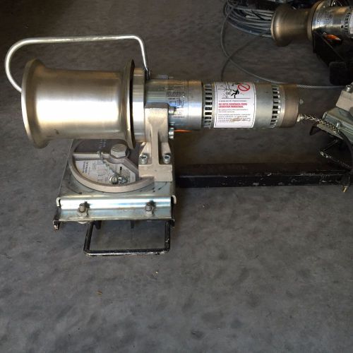 Ab chance capstan #c308-1170 w/swivel mount and foot pedal for sale