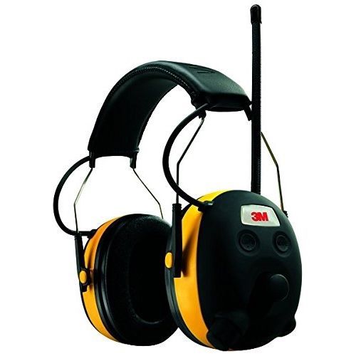 Radio Ear Muffs Protection Best Digital AM/ FM Radio Headphones MP3 Music Mowing