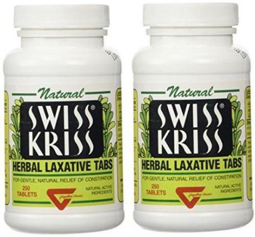 Swiss Kriss Tablets By Modern Products (2 Bottles each of 250 Tablets)